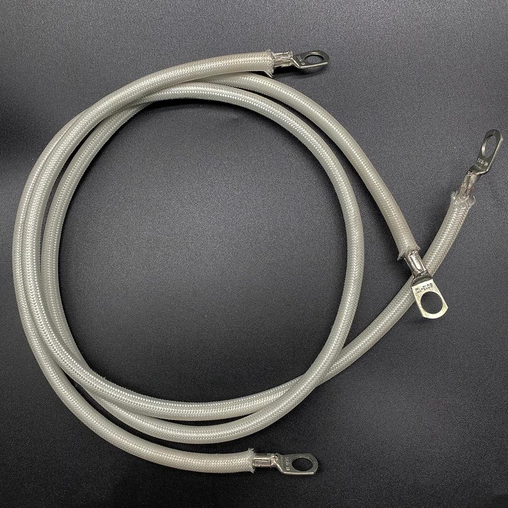 6AWG High Temperature Mica Wire 16 Square Silicone Mica Cable White Electrial Wire 300 degree 500V CN500 Fire-resist